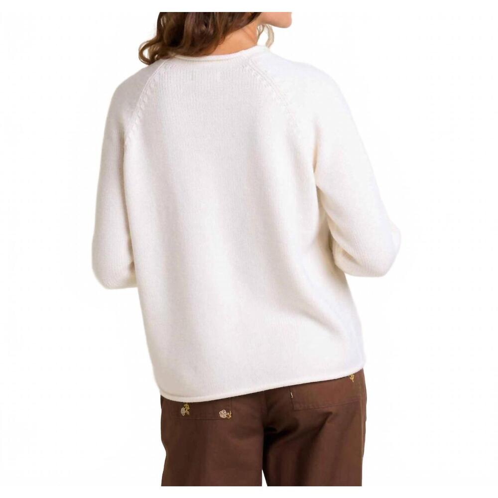 NEW TOAD&CO alpineglo vintage sweater in salt - Picture 4 of 10